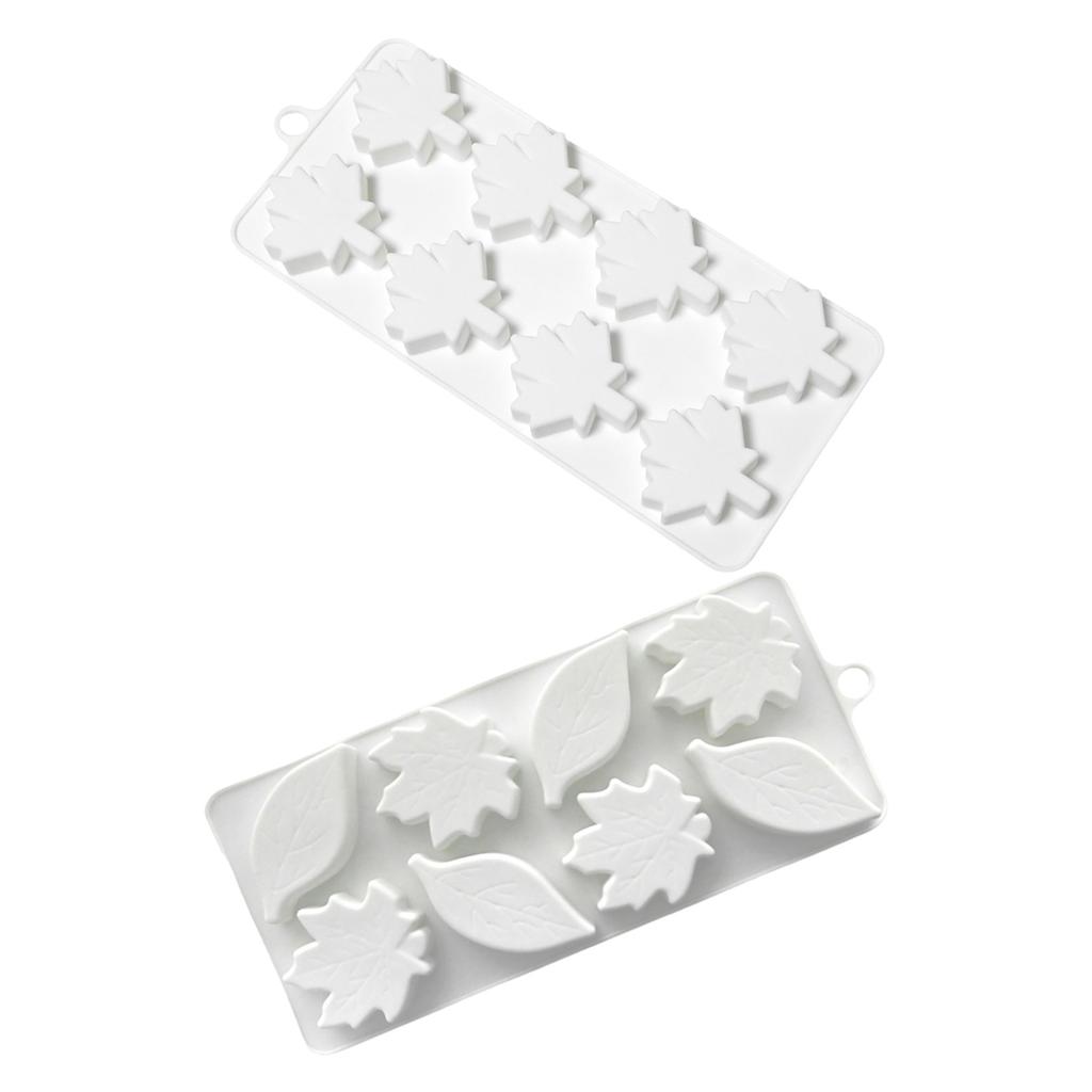 Maple Leaf Shape Silicone Molds Fondant Mousses Cake Molds Making Pastry Chocolate Molds Baking Decorating Tool Nonstick