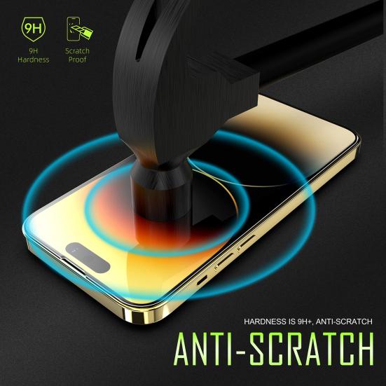 Tempered Film Automatic Alignment Phone Anti-Scratch Anti-Fingerprint Protector Dustproof Screen Highly Ultra-Thin Mobile Screen Protective Glass