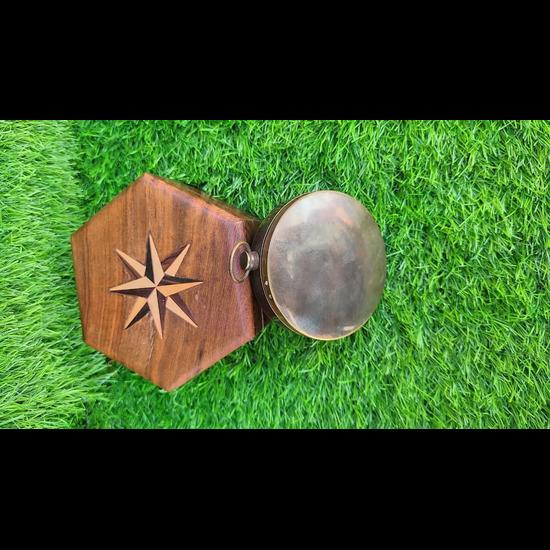 

Desk Compass In the Old Vintage Antique Style Nautical Compass Gift