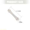 A1A2 Mountain Bike Spoke Wrench Adjustment Tool Stainless steels Bike Rims Wheel Spoke Wrench Cycling Repair Tool Easy to Use