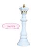 "Luxury Resin Chinese Chess Set: King, Queen, War Horse Pieces & Chessboard"