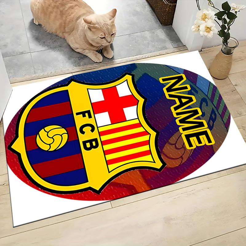 Custom Name Portsmouth FC Crest Carpet Rug Customizable Soft Washable Anti-Slip Home Living Room Sofa Mats Personalized Rug. 0909232