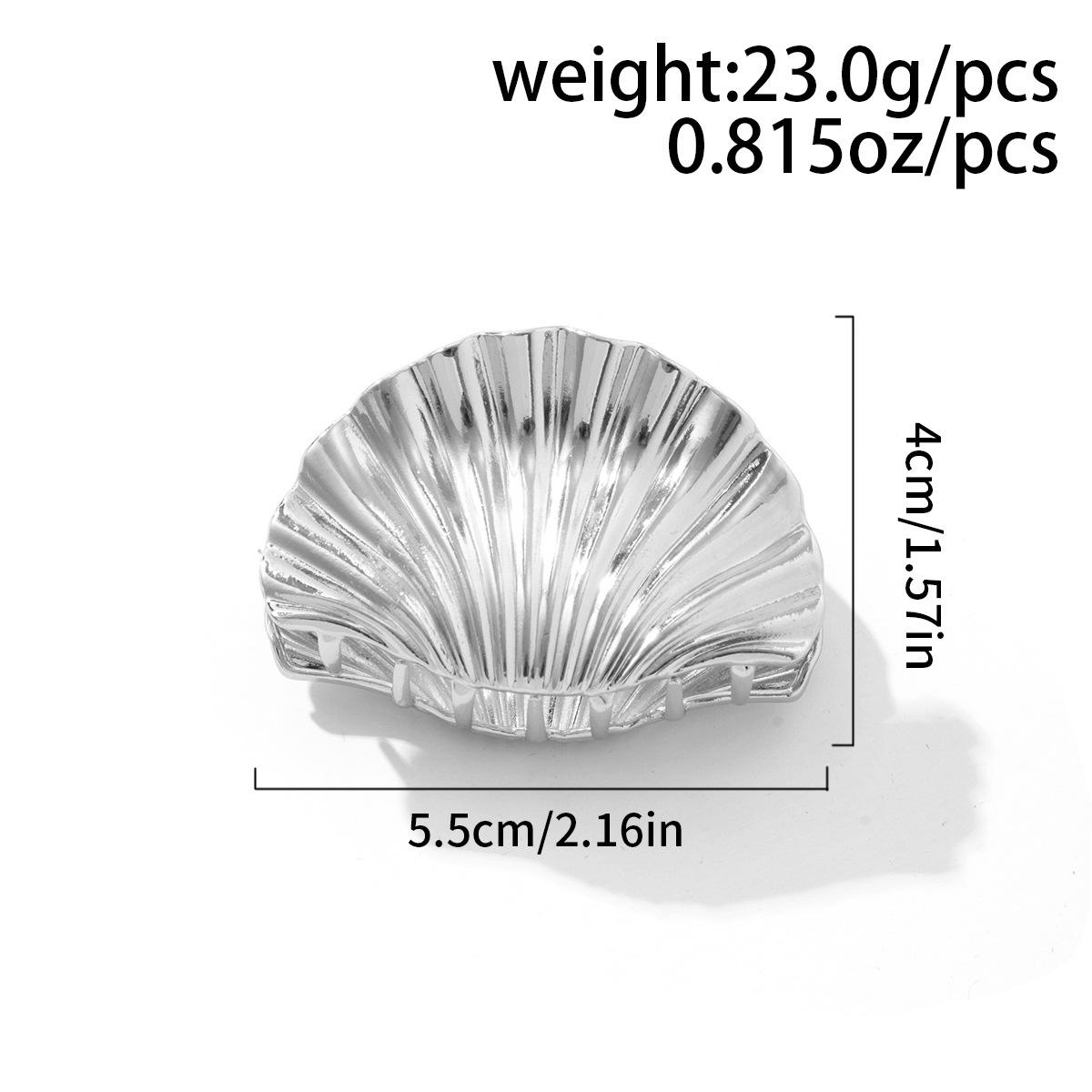 

Головной убор большая ракушка шпилька ниша дизайн сплав захват клипсы ветровой улучшенный захват для волос