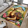 1PC camel pyramid Extra Large Non Slip Floor carpet, Office, family, bedroom Large Area Rug Indoor Rugs, Vibrant Colors