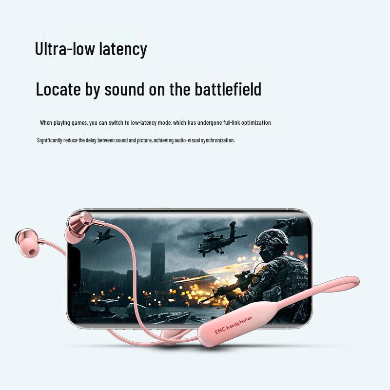 OKSJ Wireless Neckband Sport Bluetooth Earphones