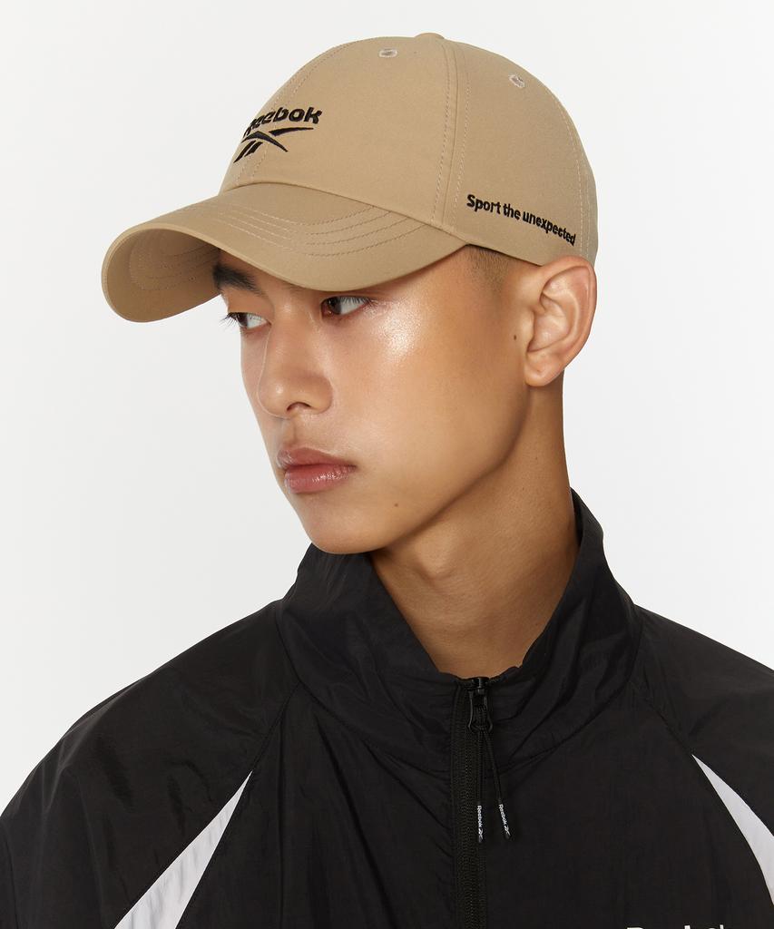 REEBOK Basic Logo Stretch Ball Cap - Beige