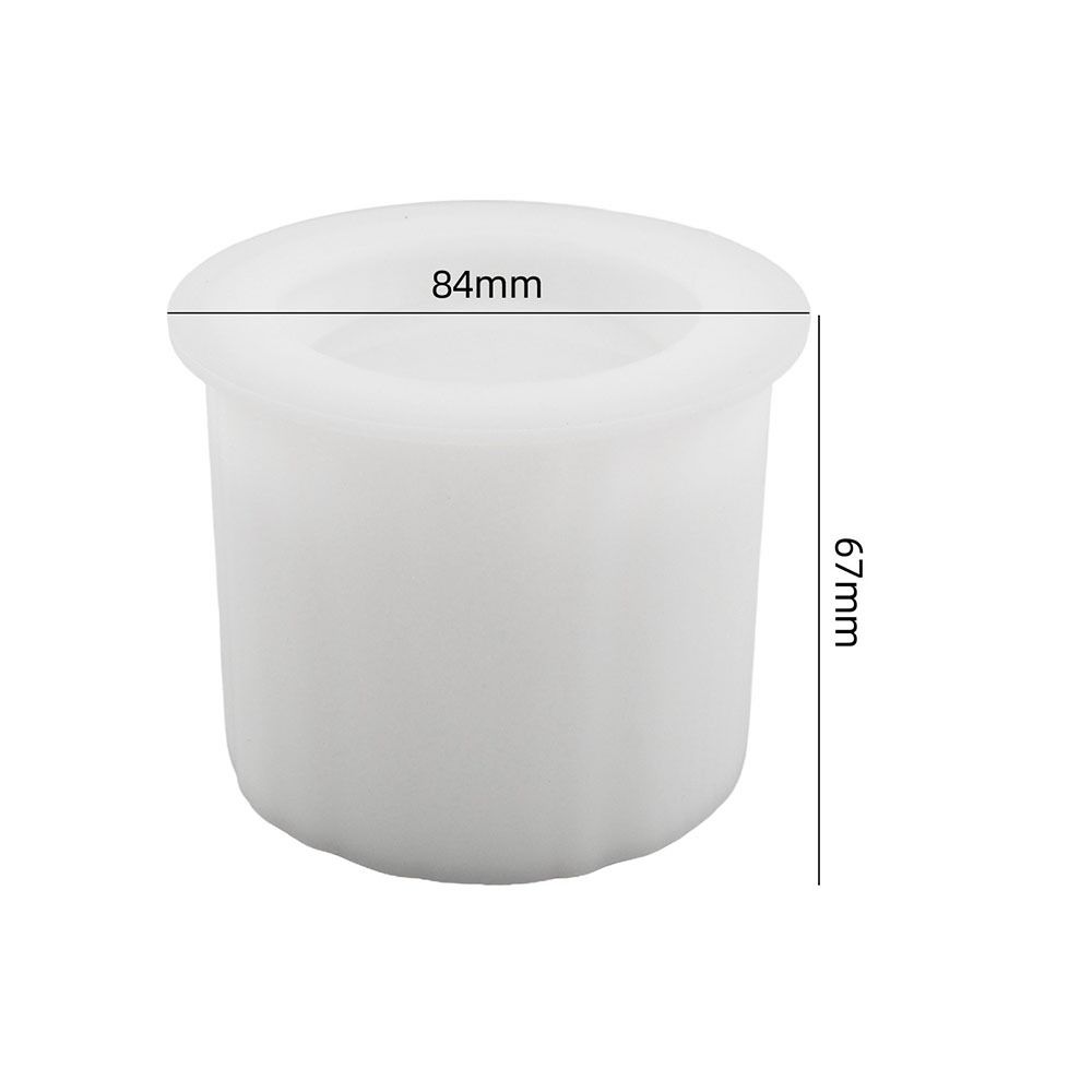 Силиконовая форма для свечи, круглый сосуд для свечи, минималистичная ...