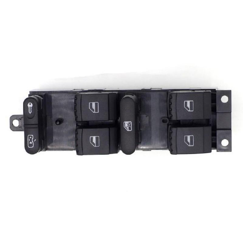 for VW Lavida 2008-2013 Power Regulator Window Master Switch Replacement 8D959857A 6+7 PIN Front Left Repair Kits