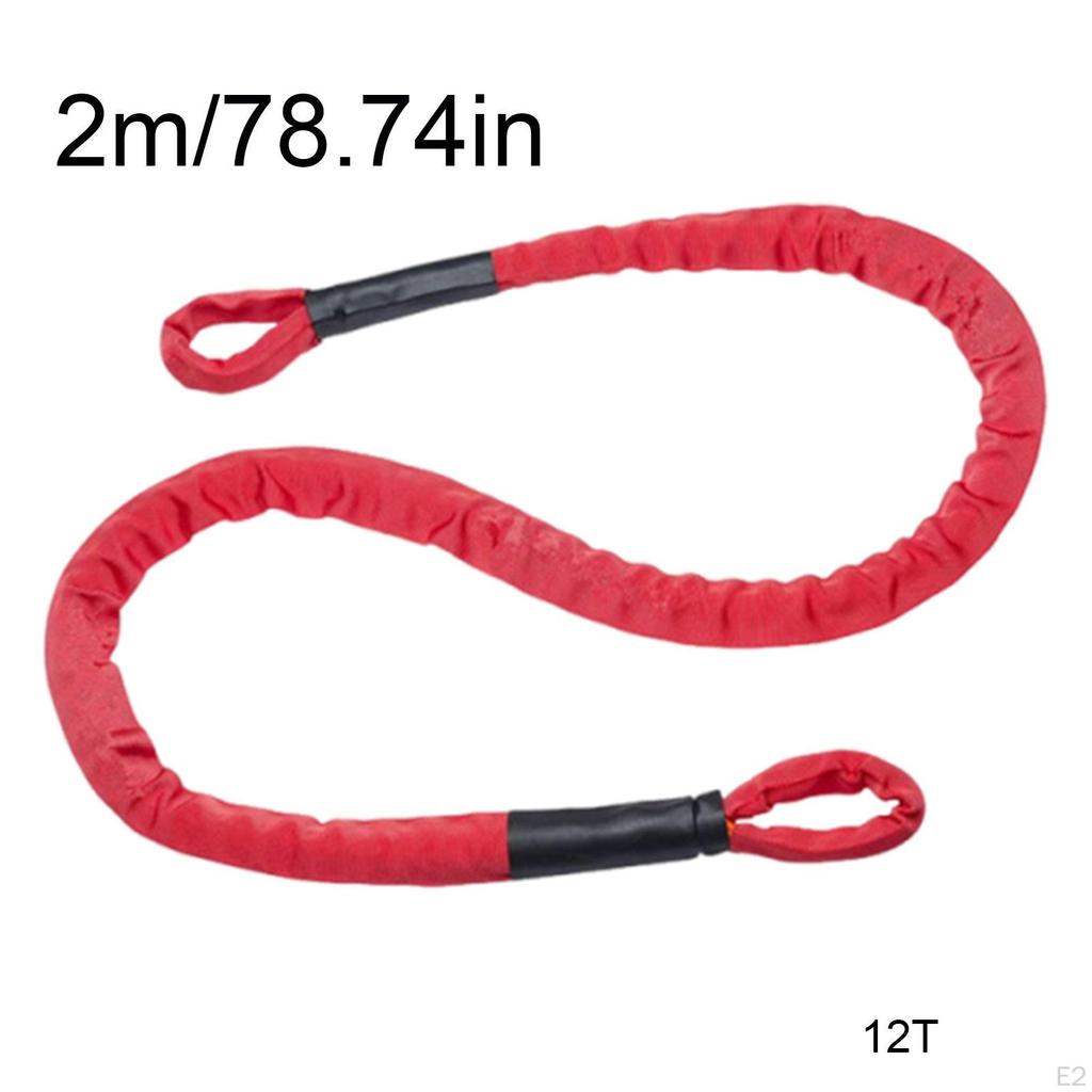 Sturdy Tow Recovery Strap, Heavy Duty Traction Rope for CAR UTV Accessories, Multipurpose Rescue