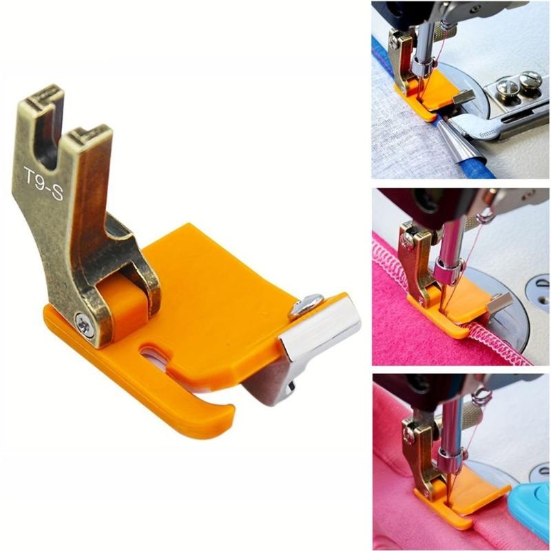 Sturdy Plastic Presser Foot for Flatbed Sewing Machines Extended Designs Improved Cloth Stability Expert Tailoring
