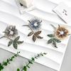 Color Beads Embroidered Flower Mesh Applique Clothing Luggage Cheongsam Accessories Handmade Diy Decorative Cloth Stickers Accessories