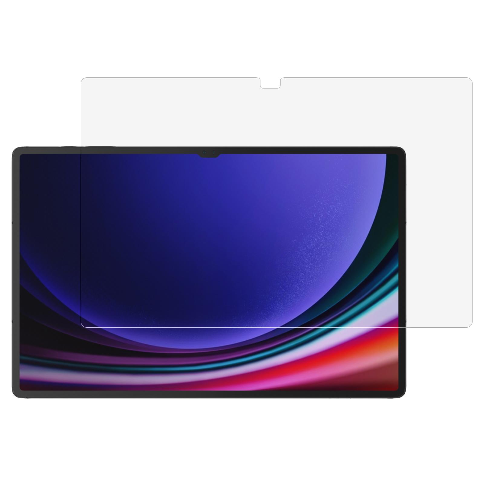 

Для Samsung Galaxy Tab S9 Ultra/Tab S8 Ultra Захисне скло для екрана Антишпигунське Загартоване скло 0.3мм Плівка з дугоподібним краєм Type A