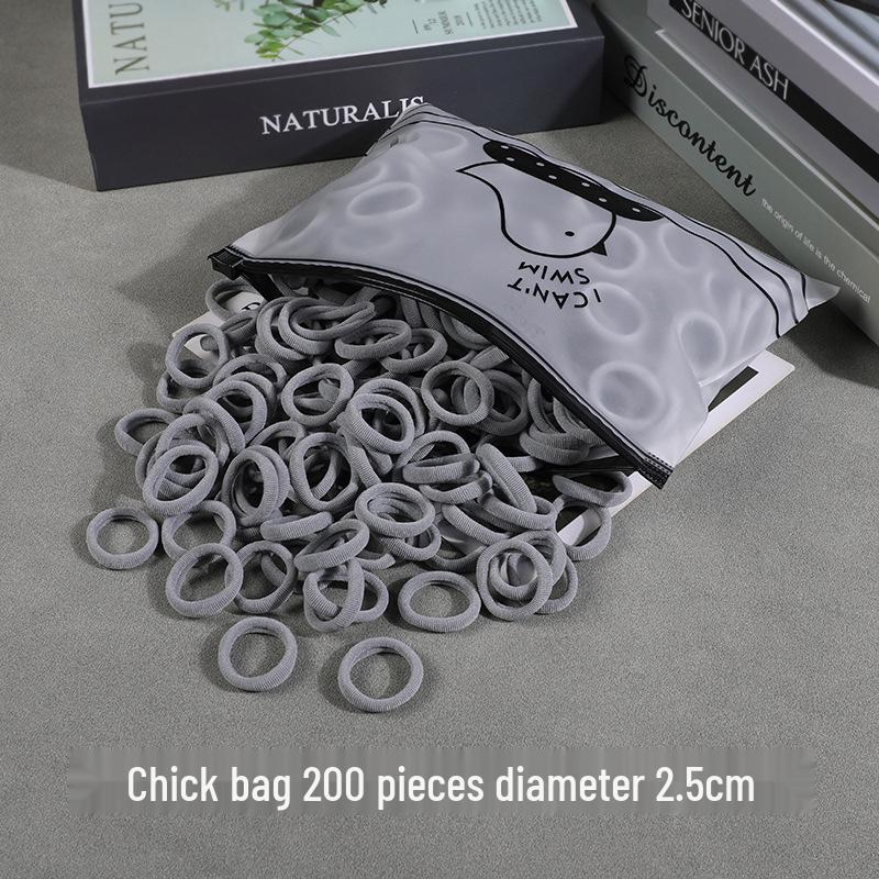 High-Elasticity Hair Ties for Girls - Gentle on Hair, Perfect for Children's Hairstyles