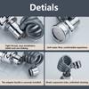 360 Rotating Faucet Nozzle for Kitchen Sinks not Splashes & Water Conservation Sink Attachment Simple Installation