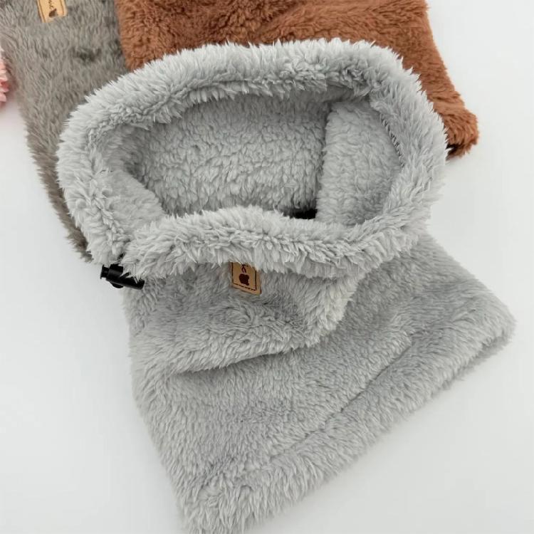 Winter Dog Headwear   Keep Warm Multifunctional Neck and Ear Warmer Pet Earmuff Multiple Pattern