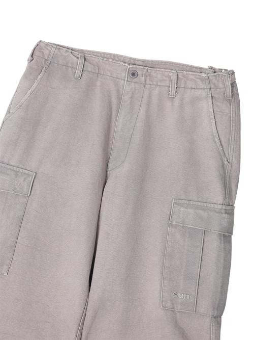 SUNDAY FRUIT MARKET Sun Washed Cargo Pants Lavender