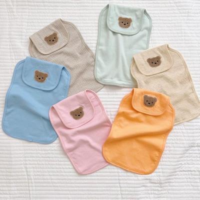 Serviette en coton absorbant la sueur pour enfants pour la maternelle - Coussin dorsal d'été pour garçons et filles