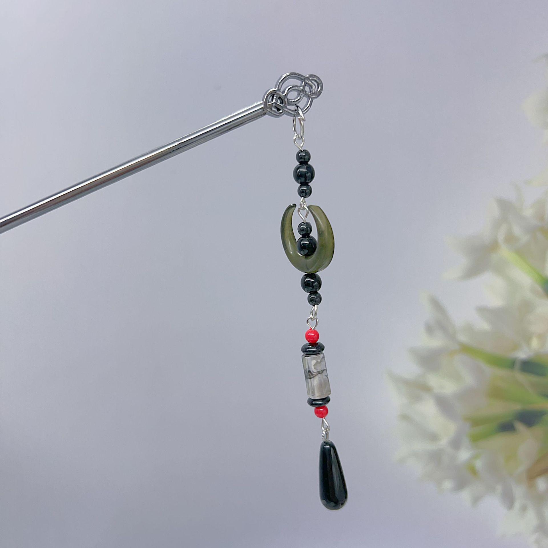 

Колекція шпильок для волосся в стародавньому стилі: Елегантні зачіски-пучки Аксесуари для ханфу для жінок