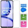 Case for Realme C53/C51 SMART MAGNET BOOK CASE NAVY BLUE + Glass