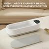 Sturdy Ultrasonic Cleaner Portablr for Jewelry and Eyeglasses Versatile and Easy to Use Household Tool Accessory