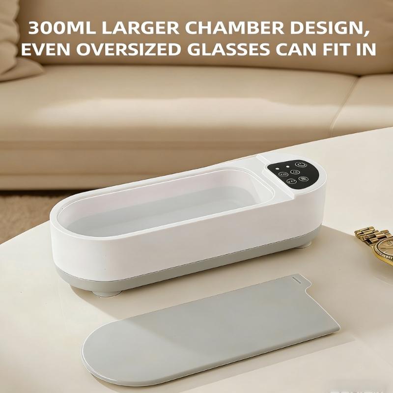 Sturdy Ultrasonic Cleaner Portablr for Jewelry and Eyeglasses Versatile and Easy to Use Household Tool Accessory