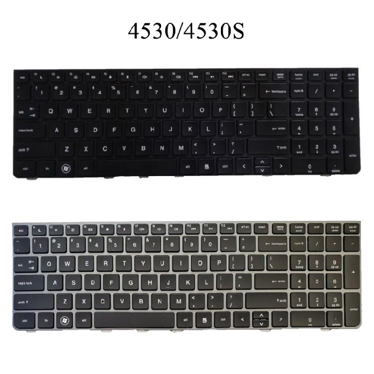 New US Keyboard Keypad for HP Probook 4535S 4530S 4730S US Keyboard with Frame
