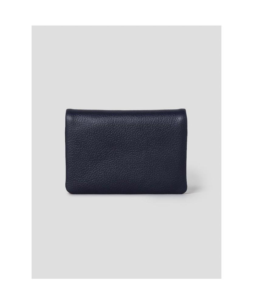 Beanpole Accessory Soft Leather Card Holder - Navy