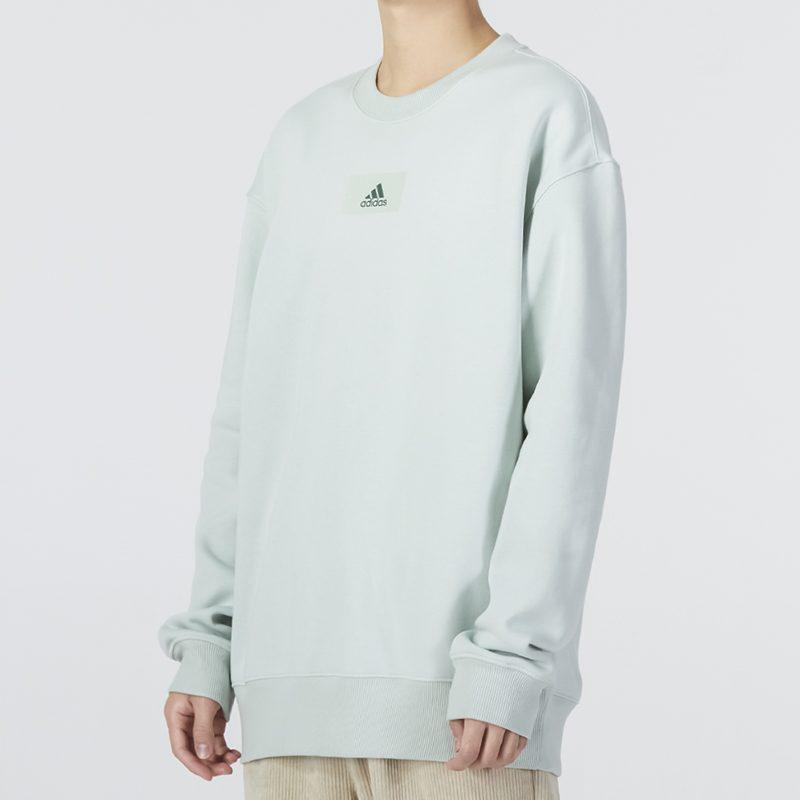 adidas Sweatshirt Men's Light Green HK0394