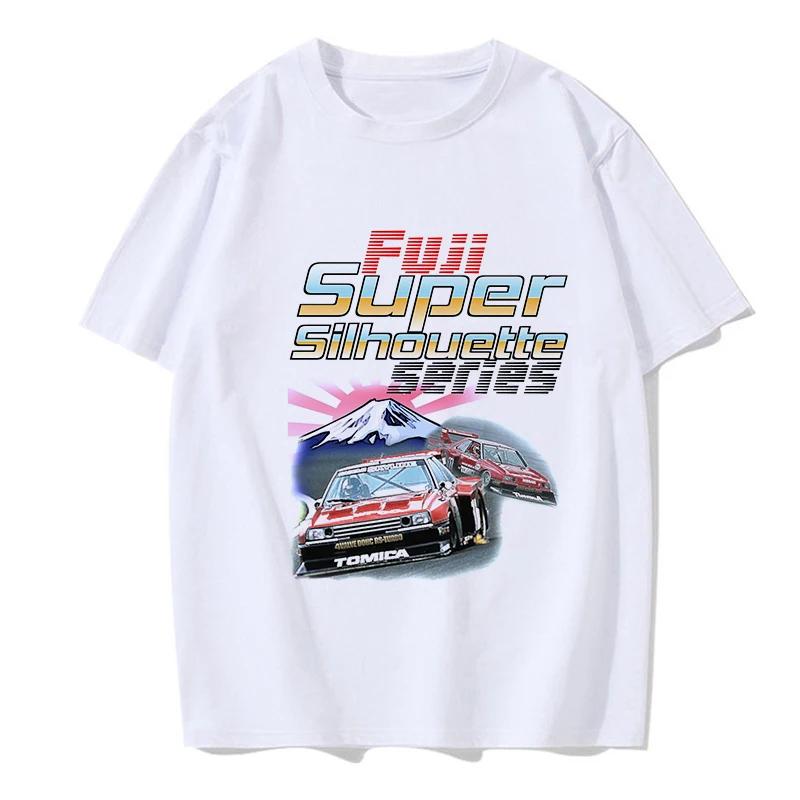 Japanischer Anime Cartoon Gothic Redsuns EU Größe Top Initial D T-Shirt Herren Grafik T-Shirt AE86 Lustig Harajuku Manga T-Shirt Herren