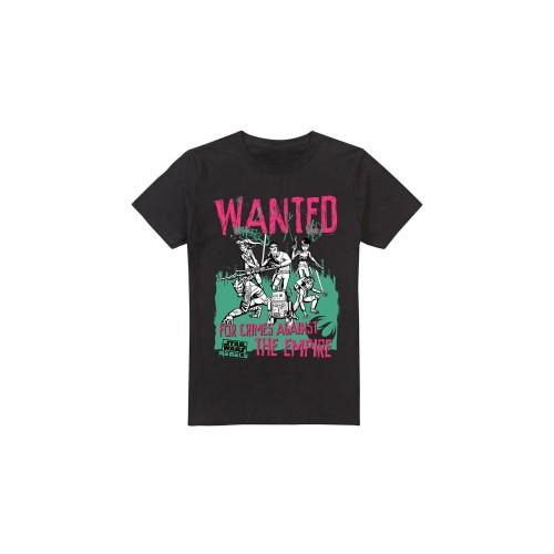 STAR WARS Camiseta de "Wanted Rebels" para hombre