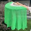 1-Foot Double-Sided Yangge Dance Fitness Fan Prop