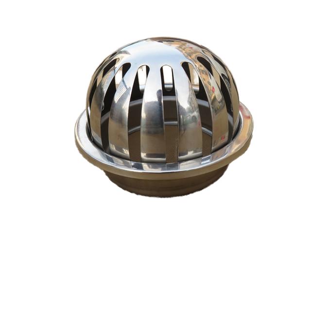304 Stainless Steel Chrome Plated Strainer Roof Drain Stock Item for Floor Application Stainless Steel