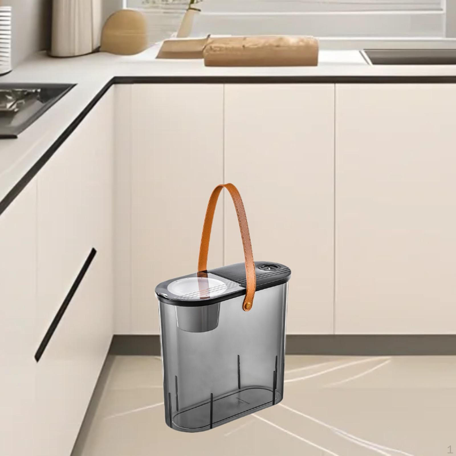 

Журнальный столик, сливное ведро, мусорное ведро для чая, китайский аксессуар для кунг-фу, мусорное ведро, отбросы серый