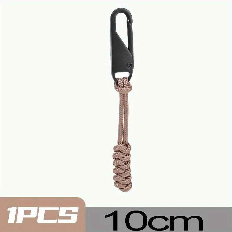 1PC Portable Zipper Pull Colorful Detachable Zipper Sliders Cord Travel Bag Suitcase Backpack Extend Puller Outdoor Bag Zip