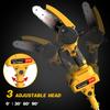 6 Inch Mini Electric Chainsaw 2-IN-1 Cordless Pole Saw Fast Powerful Cutting Tree Brushless Pruning Shears