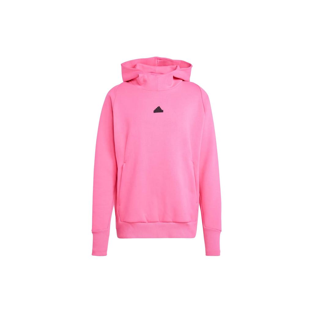 Adidas Z.N.E. Premium Hoodie With Solid Color Logo Men Hoodies Pink IN5117