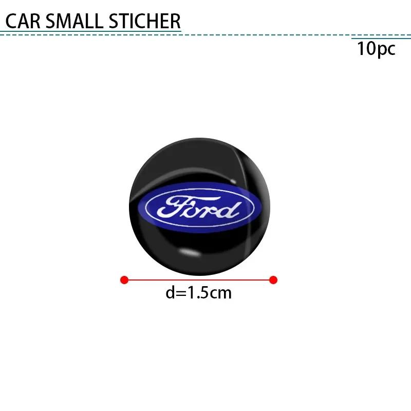 Car Sticker Ford 10pcs Car Stickers Decoration Protection For Ford Focus 2 3 4 MK2 MK3 MK4 MK6 MT Mustang Fiesta Mk7 Escape F150