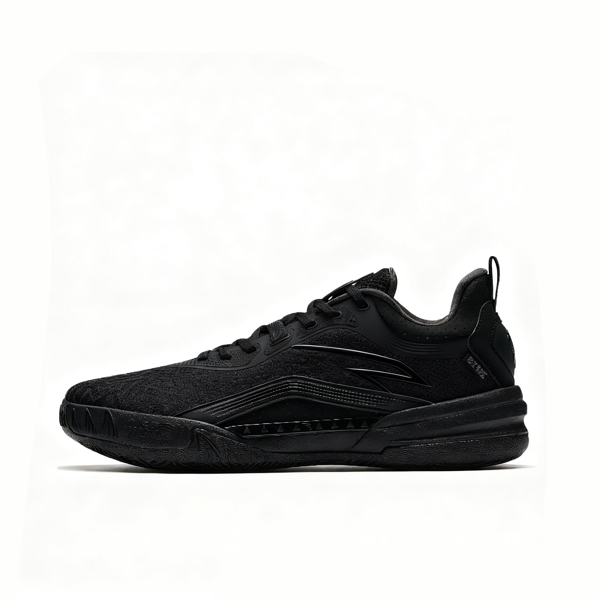 ANTA Basketball Shoes All Black Men 112541603S-1 44.5