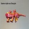 3D Printed Baby Elephant Figurine - Micro Landscape Ornament & Gift Model