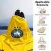 PAKHTAKOR FC Print Flannel Blanket High Quality Warm Comfortable Cover for All Seasons Perfect for Gifts Home Decor