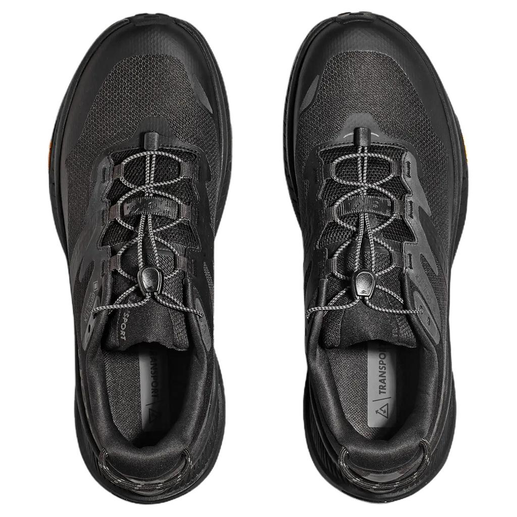 Hoka One One Transport Gtx Comfortable Versatile Durable Waterproof Breathable Support Lifestyle Casual Shoes Men shoes Black 1169450-BBLC