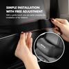 JYZ2   Car Neck Pillow Leather Pack Headrest Pain Relief Lumbar Pillow For Mercedes Benz AMG C180 C300 W124 W176 W177 C200 C260 GLC CLE