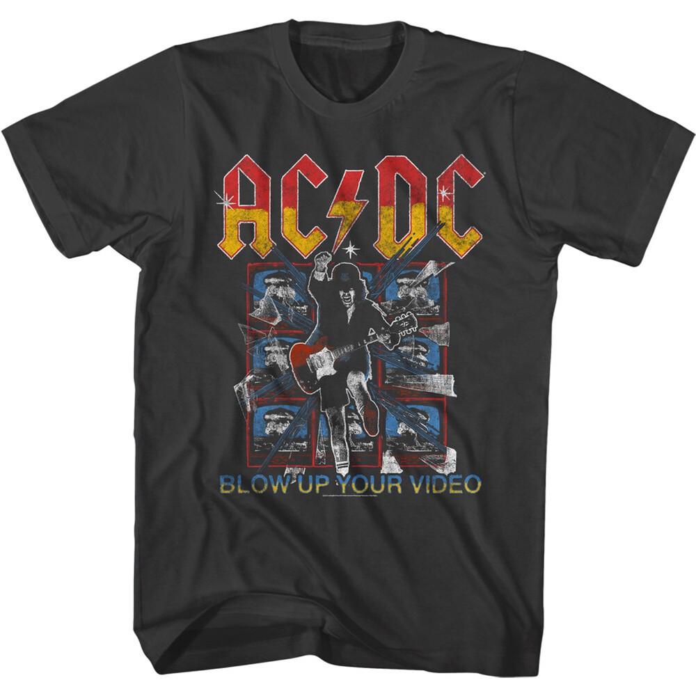 ACDC Angus Young Blow Up Your Video Men s T Shirt Unisex T-Shirt L