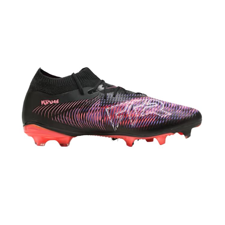 Puma Future 8 Comfortable Versatile Soccer Shoes Men Soccer Shoes Black Purple 108140-01