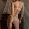 Erotic Underwear Sexy Jumpsuit Hot Lace Seductive Stretch See-through Passionate Pajamas Women Wholesale 8486