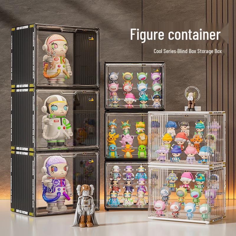 Tiered Acrylic Dustproof Display Case for Pop Mart & LEGO Figures