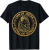 New Limited Hebrew Israelite Lion of Judah Design Rastafarian Lion T-Shirt