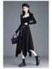 Autumn/Winter 2025 High-Waisted Wool Midi Skirt: Fashionable & Elegant Women's Wear