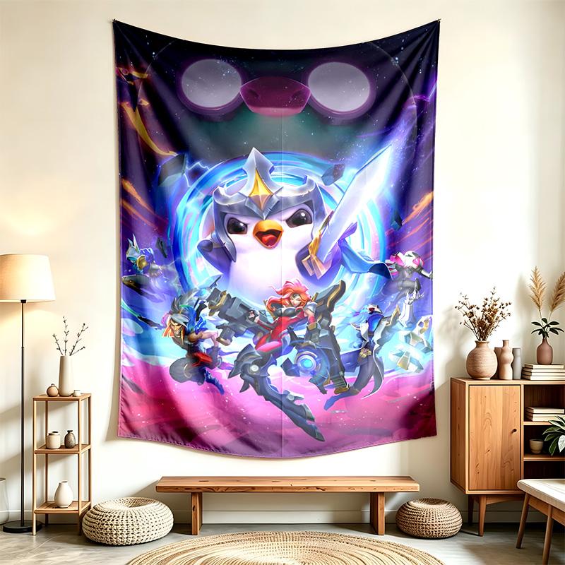 Teamfight Tactics (1) Tapestry Suitable For Decorating Homes Dorms And Bedrooms Soft To The Touch And A Perfect Gift For Friends And Family