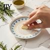 Multifunctional Garlic Dish Ceramic Grinder, Multi-Functional Grating Plate, Manual Ginger Serving Zester Bowl, All-in-One Prep Mixing Dish,